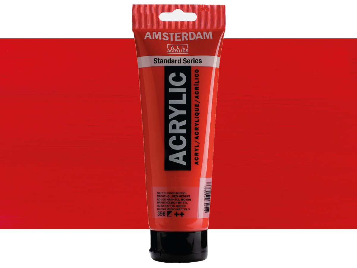 TALENS AMSTERDAM STANDARD ACRYL 250ML 396 NAPHTHOLROTMITTEL 1