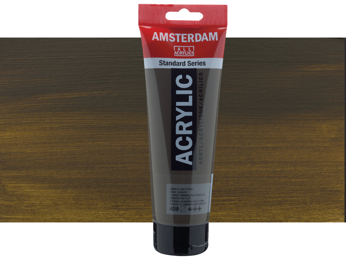TALENS AMSTERDAM STANDARD ACRYL 250ML 408 UMBER NATUR 1