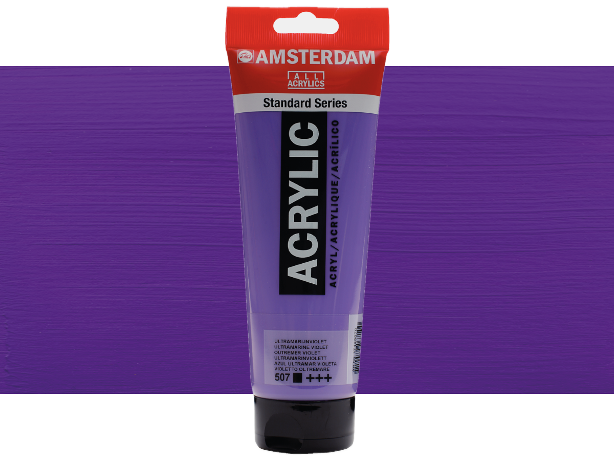 TALENS AMSTERDAM STANDARD ACRYL 250ML 507 ULTRAMARIN VIOLETT 1