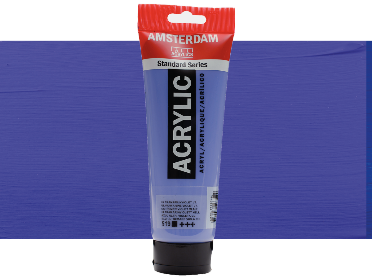 TALENS AMSTERDAM STANDARD ACRYL 250ML 519 ULTRAMARINVIOLETTH 1