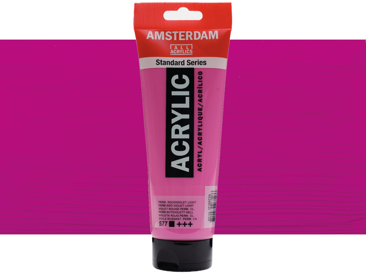 TALENS AMSTERDAM STANDARD ACRYL 250ML 577 PERM.VIOLETT HELL 1