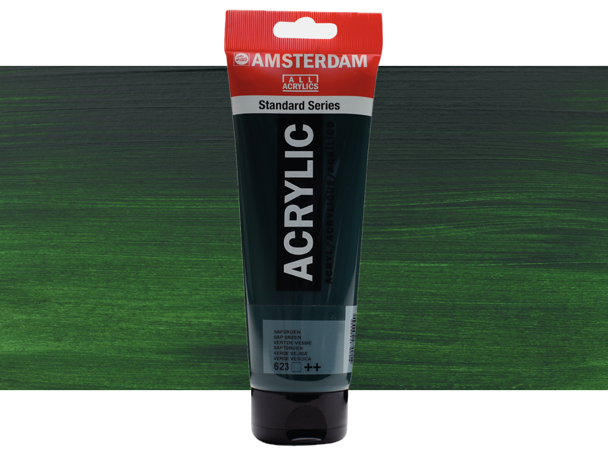 TALENS AMSTERDAM STANDARD ACRYL 250ML 623 SAFTGRÜN 1