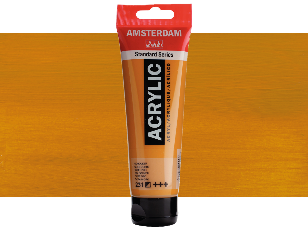 TALENS AMSTERDAM STANDARD ACRYL 120ML 231 GOLDOCKER 1