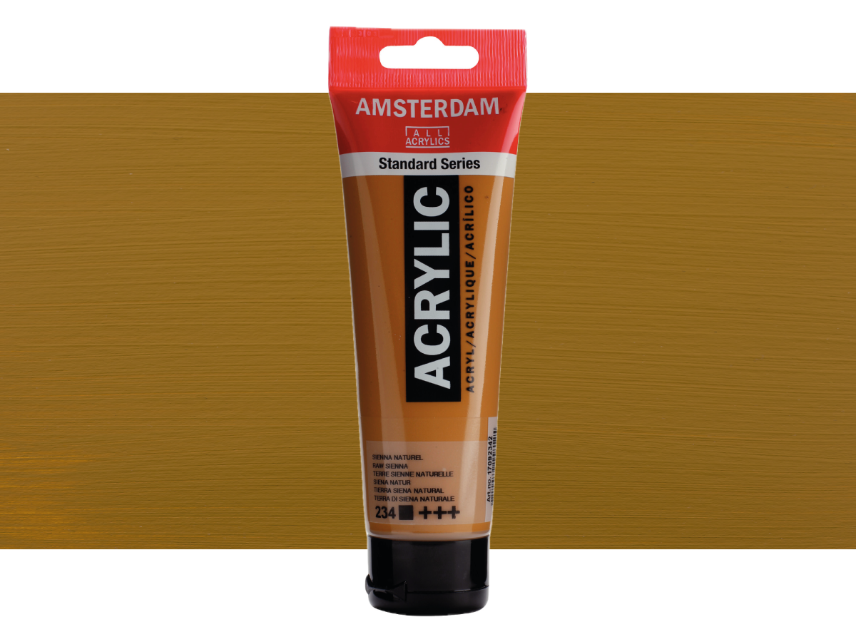TALENS AMSTERDAM STANDARD ACRYL 120ML 234 SIENA NATUR 1
