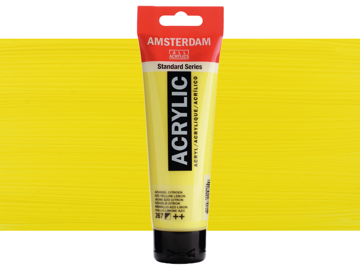 TALENS AMSTERDAM STANDARD ACRYL 120ML 267 AZOGELB ZITRON 1