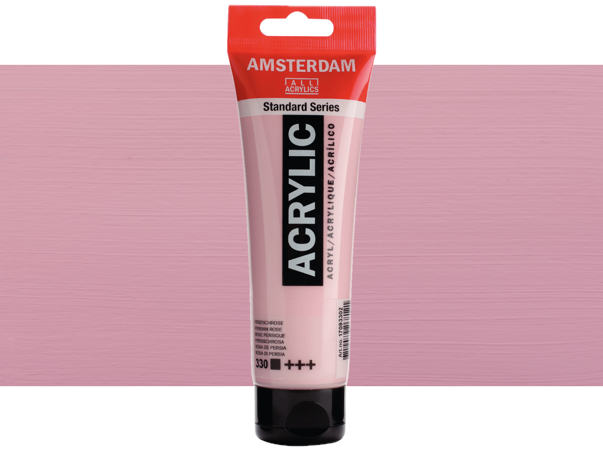 TALENS AMSTERDAM STANDARD ACRYL 120ML 330 PERSISCHROSA 1