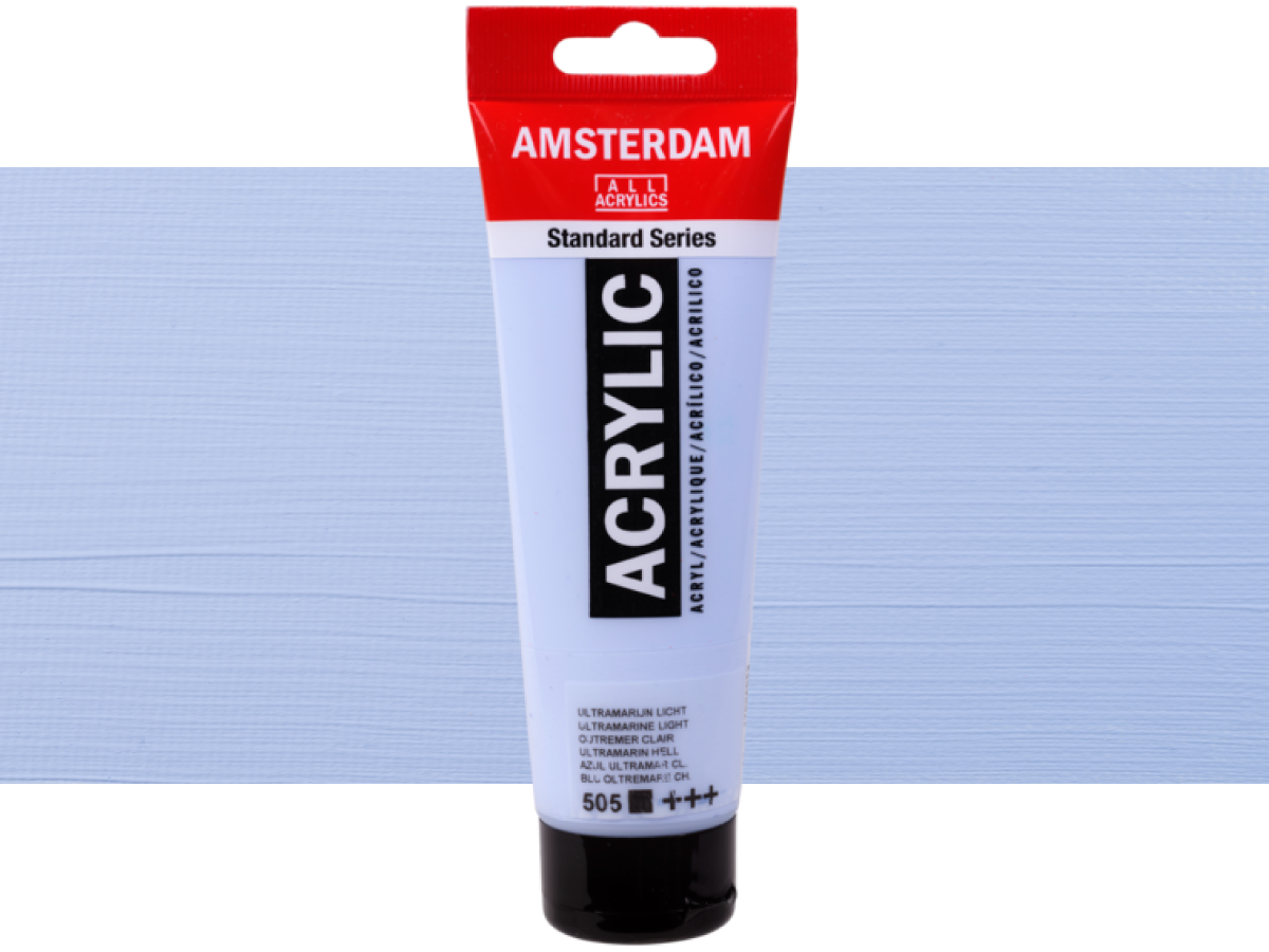 TALENS AMSTERDAM STANDARD ACRYL 120ML 505 ULTRAMARIN HELL 1