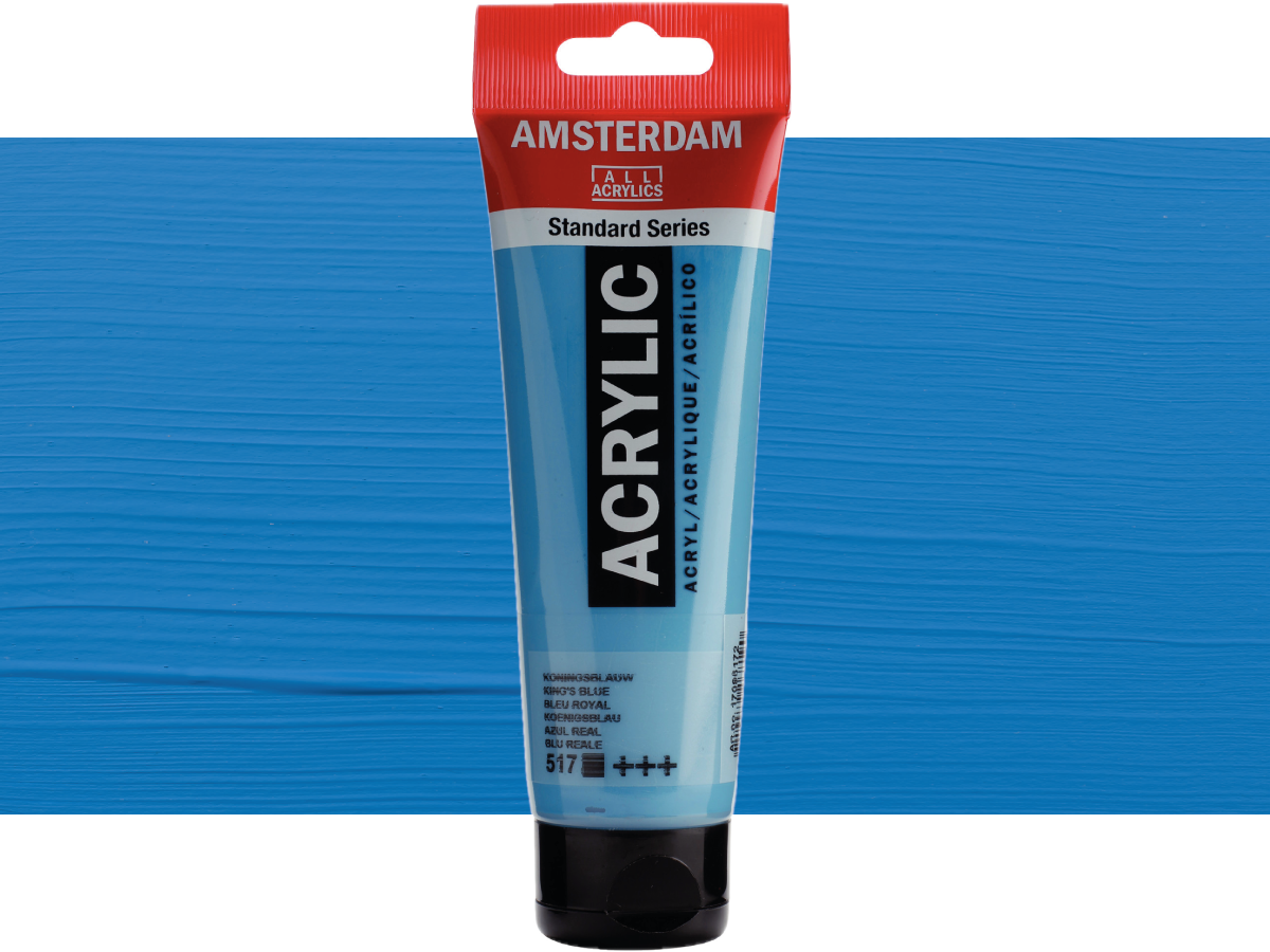 TALENS AMSTERDAM STANDARD ACRYL 120ML 517 KÃNIGSBLAU 1