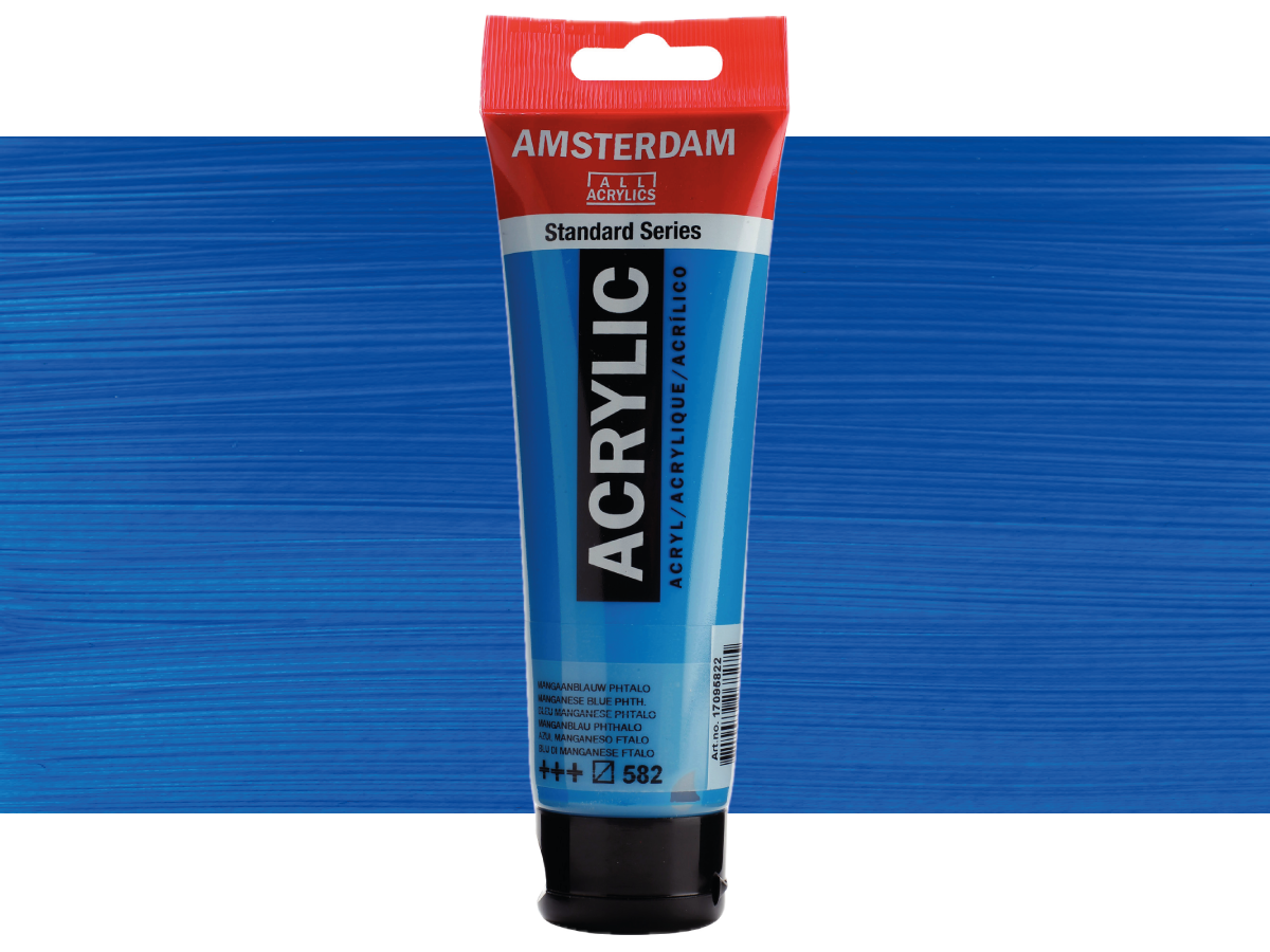 TALENS AMSTERDAM STANDARD ACRYL 120ML 582 MANGANBLAU PHTALO 1