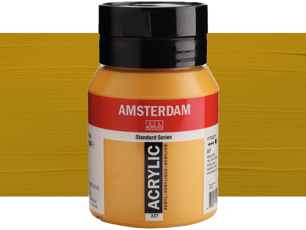 TALENS AMSTERDAM STANDARD ACRYL 500ML 227 GELBER OCKER 1