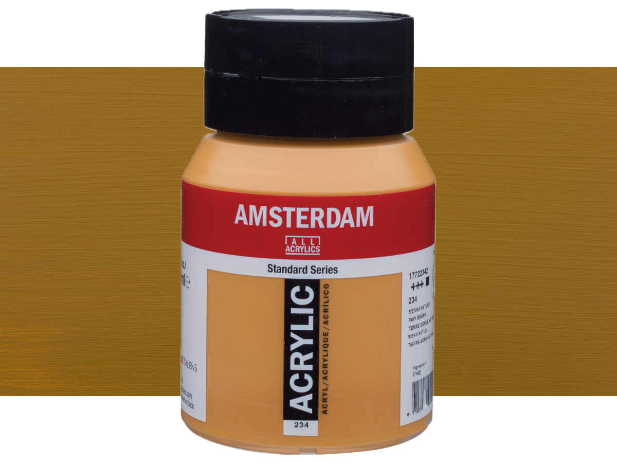TALENS AMSTERDAM STANDARD ACRYL 500ML 234 SIENNA NATUR 1