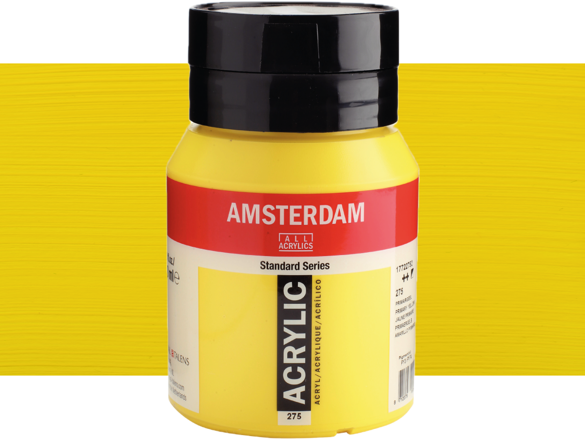 TALENS AMSTERDAM STANDARD ACRYL 500ML 275 PRIMÄRGELB 1