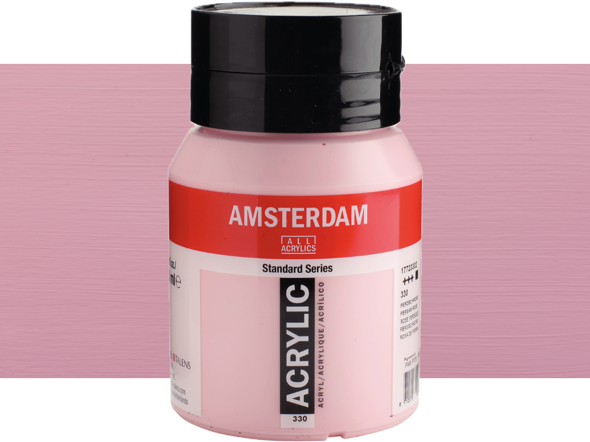 TALENS AMSTERDAM STANDARD ACRYL 500ML 330 PERSISCHROSA 1