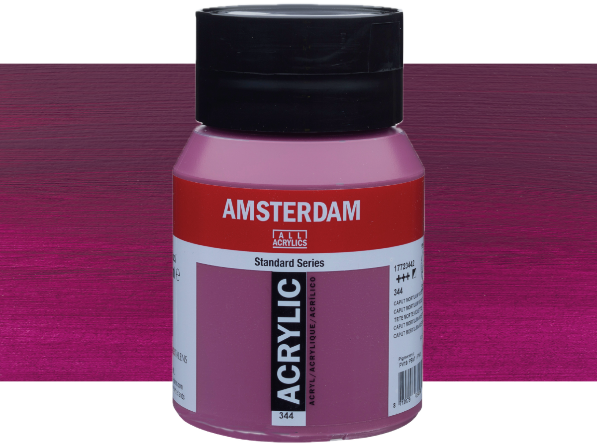 TALENS AMSTERDAM STANDARD ACRYL 500ML 344 CAPUTMORTUMVIOLETT 1