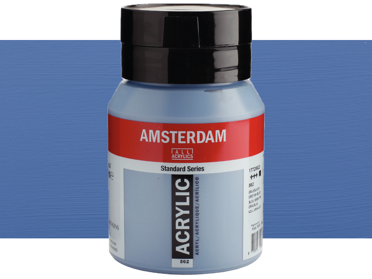 TALENS AMSTERDAM STANDARD ACRYL 500ML 562 GRAUBLAU 1