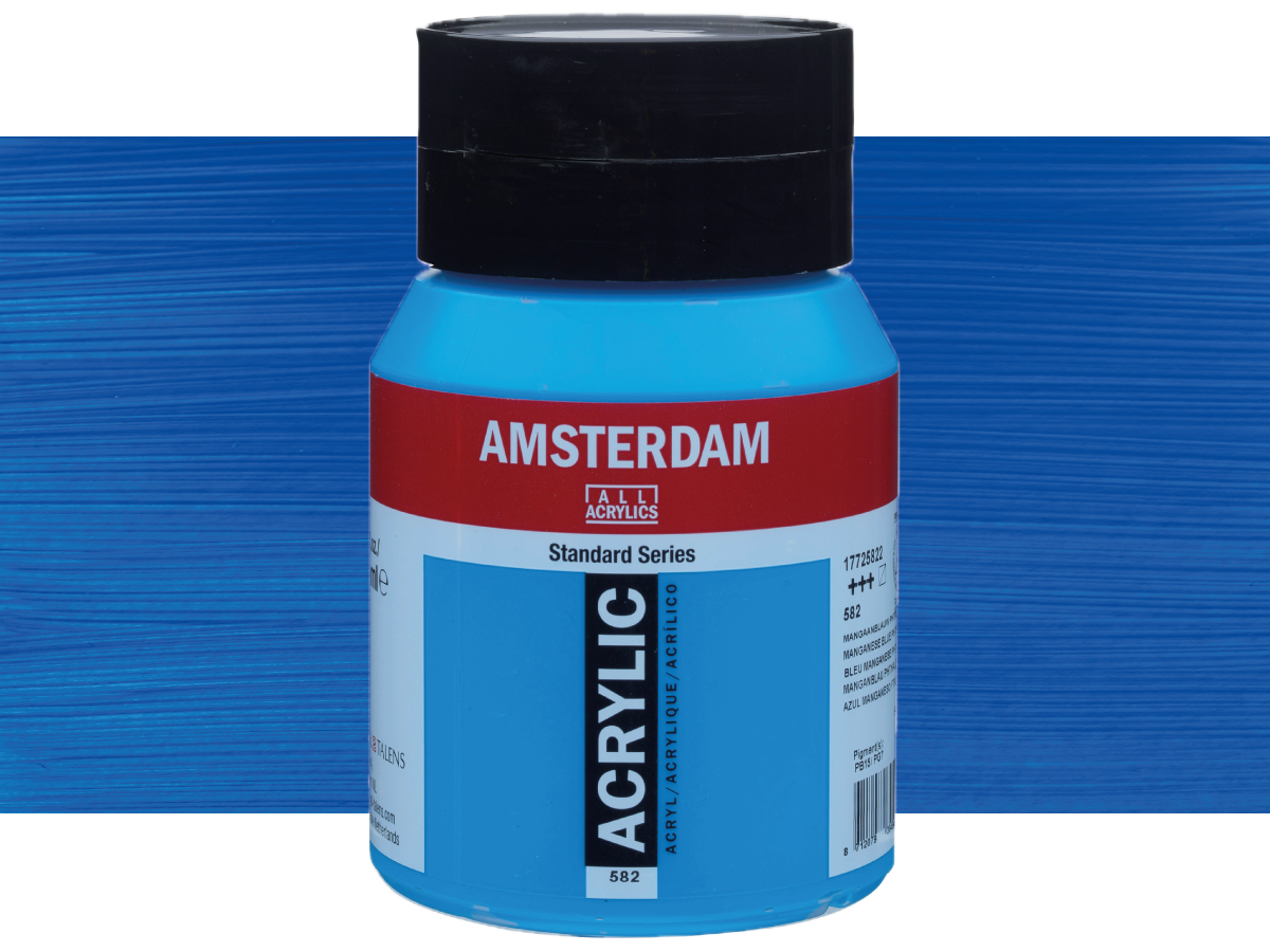 TALENS AMSTERDAM STANDARD ACRYL 500ML 582 MANGAANBLAU 1