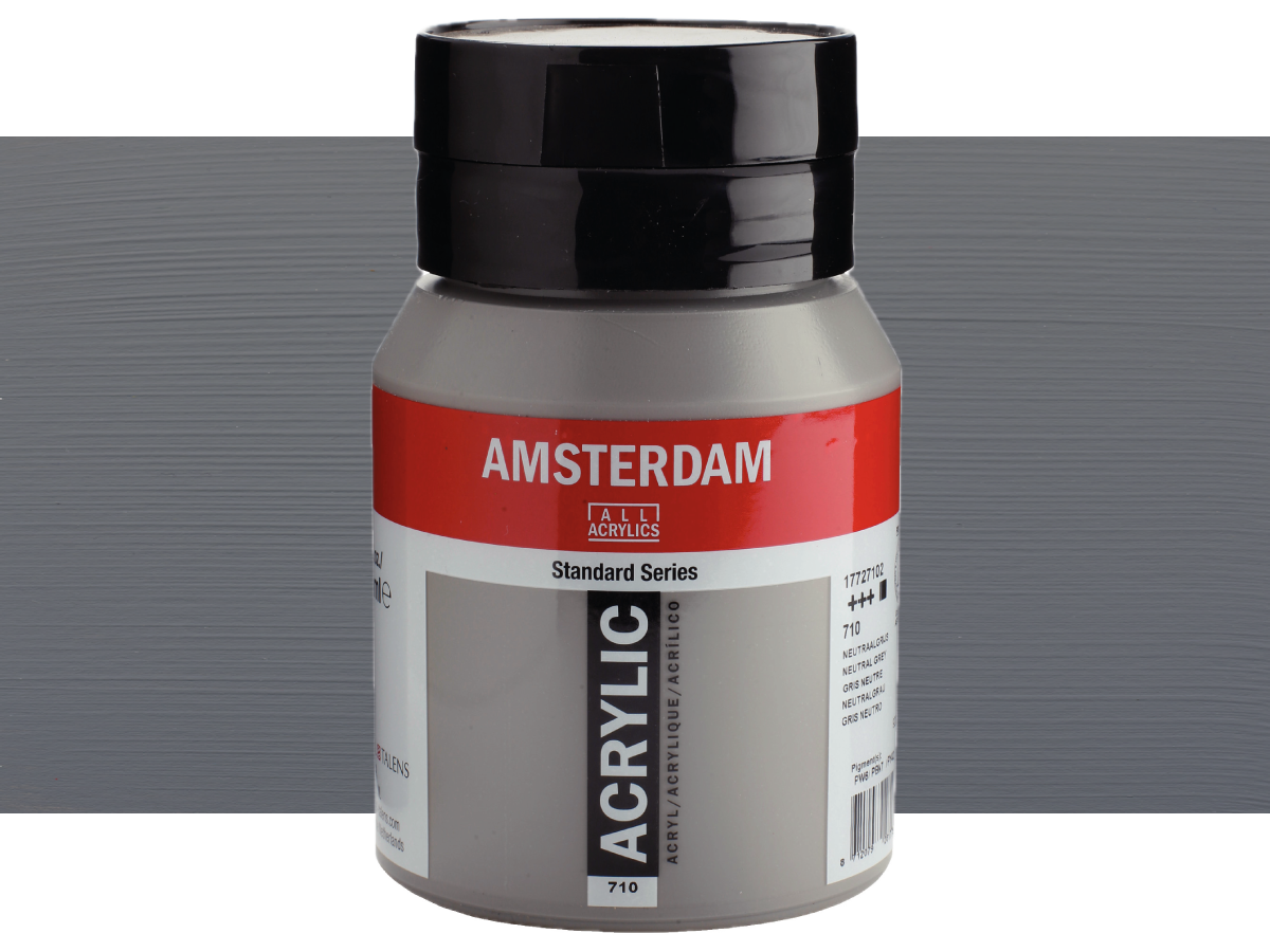 TALENS AMSTERDAM STANDARD ACRYL 500ML 710 NEUTRALGRAU 1