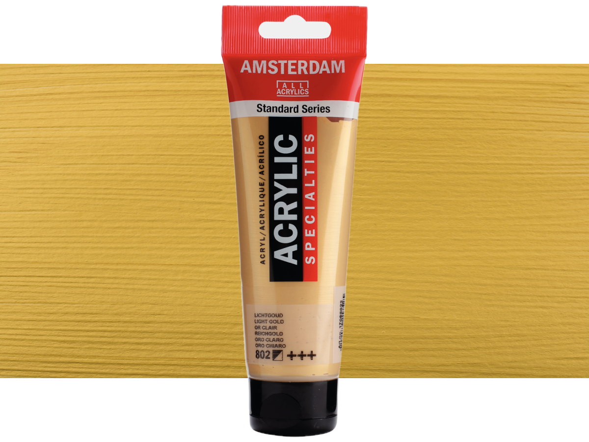 TALENS AMSTERDAM STANDARD ACRYL 120ML 802 REICHGOLD 1