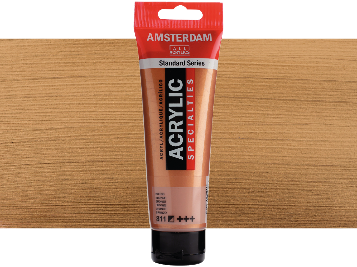 TALENS AMSTERDAM STANDARD ACRYL 120ML 811 BRONZE 1
