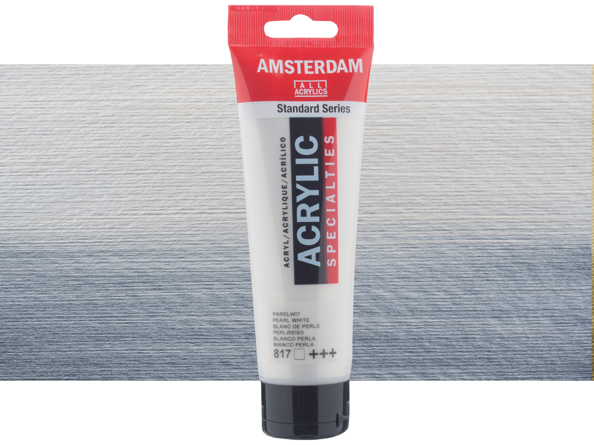 TALENS AMSTERDAM STANDARD ACRYL 120ML 817 PERLWEISS 1