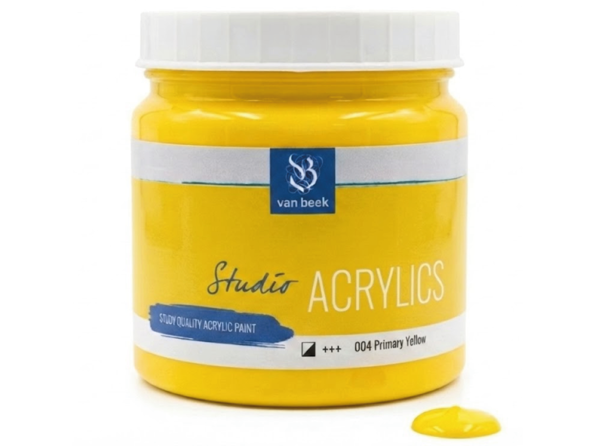 VAN BEEK ACRYL 1000ML 004 S1 PRIMÄRGELB 1