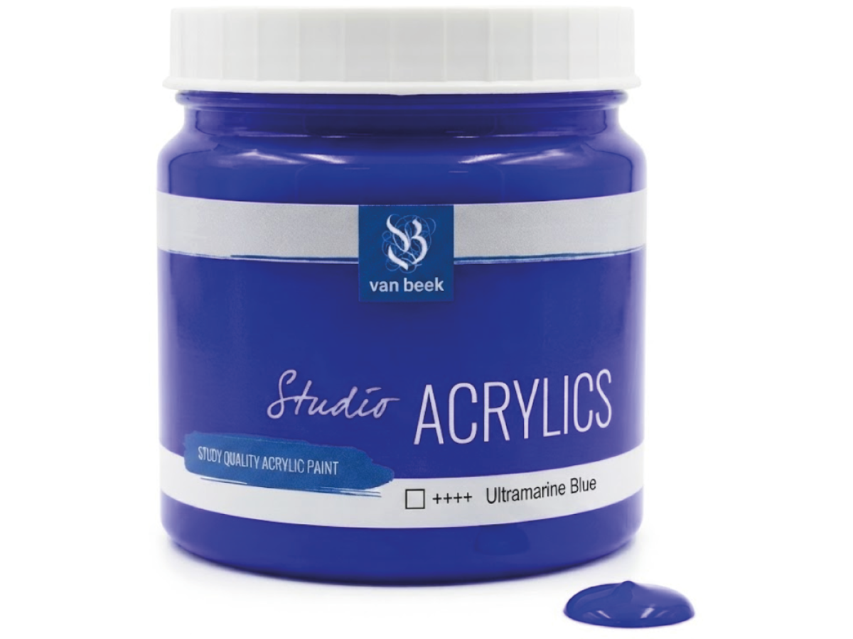 VAN BEEK ACRYL 1000ML 014 S1 ULTRAMARINBLAU 1