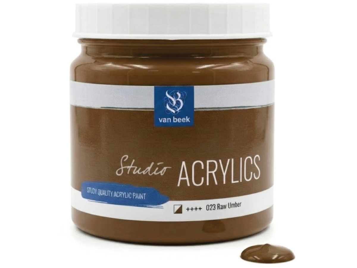 VAN BEEK ACRYL 1000ML 023 S1 UMBRA NATUR 1