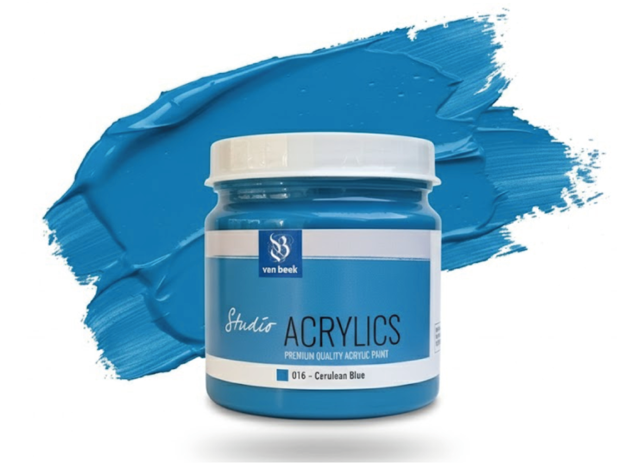 VAN BEEK ACRYL 500ML 016 S1 CÖLINBLAU IMITERT 1