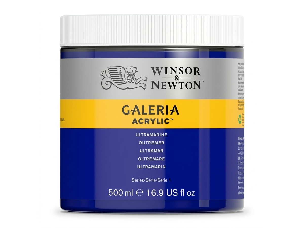 WINSOR & NEWTON GALERIA 500ML 660 ULTRAMARIN 1