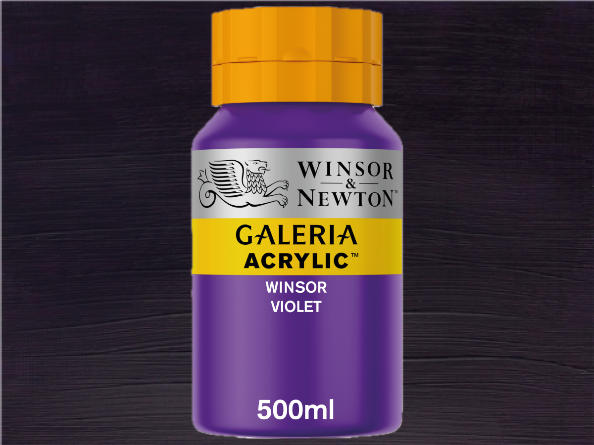 WINSOR & NEWTON GALERIA 500ML 728 WINSORVIOLETT 1