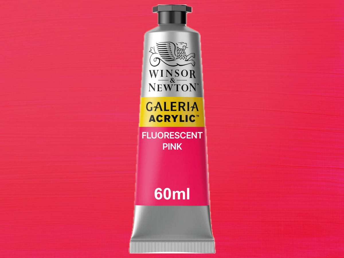 WINSOR & NEWTON GALERIA  ACRYLFARBE 60ML 457 FLOUR PINK 1