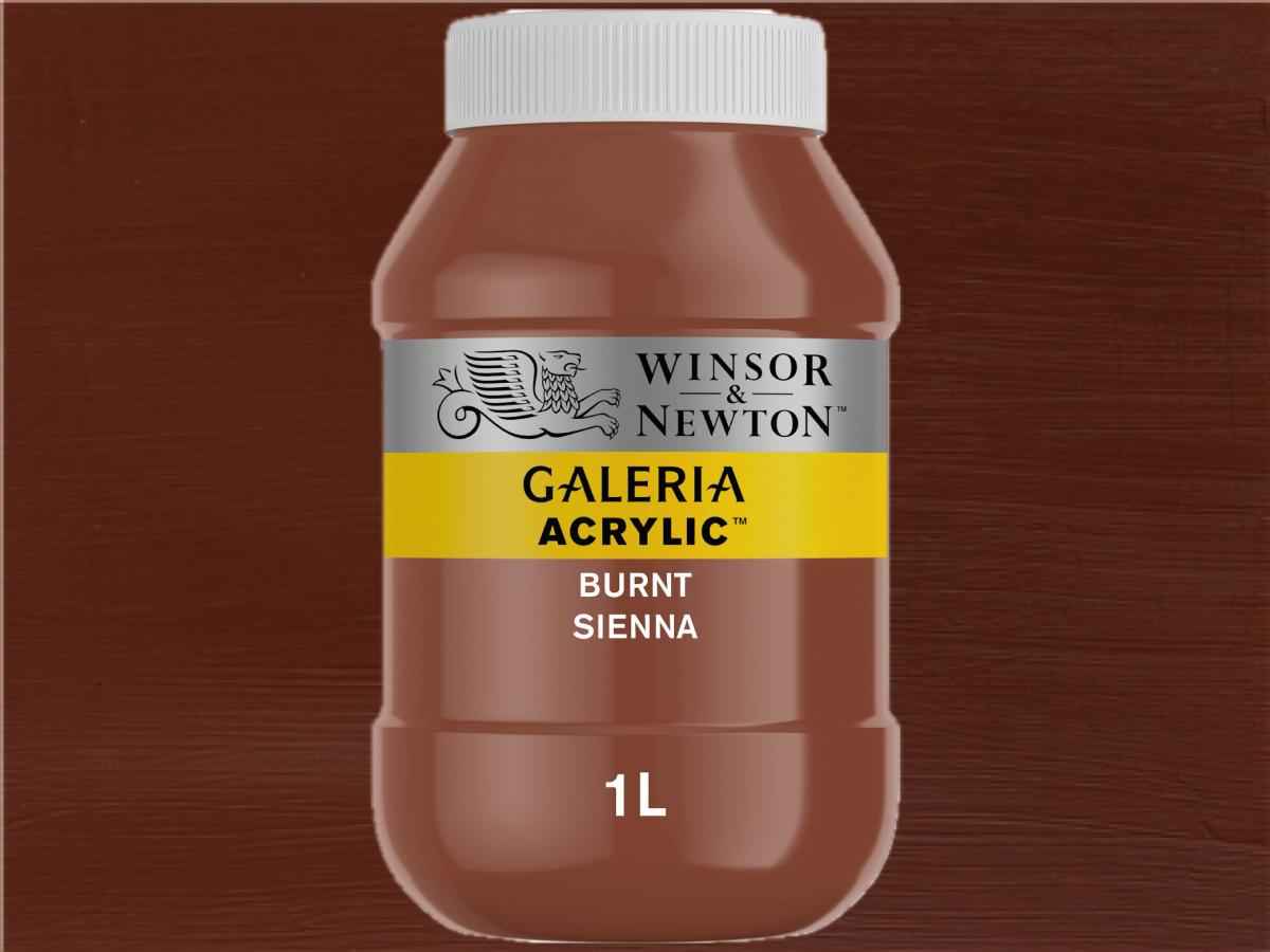 WINSOR & NEWTON GALERIA  1L  074  SIENA GEBRANNT 1