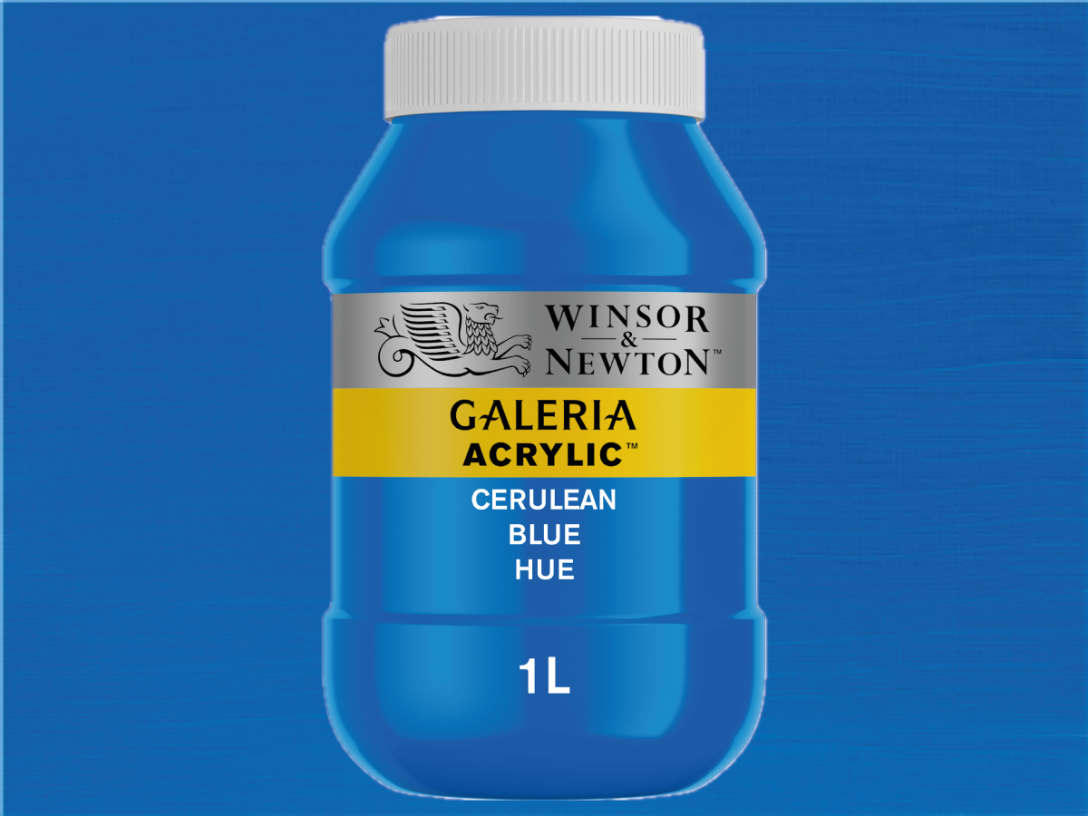 WINSOR & NEWTON GALERIA  1L  138  COELINBLAU FARBTON 1