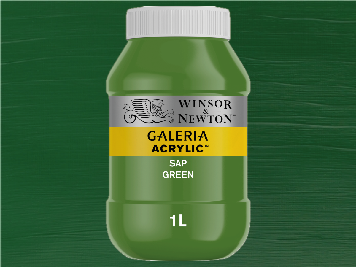 WINSOR & NEWTON GALERIA  1L  599  SAFTGRÜN 1