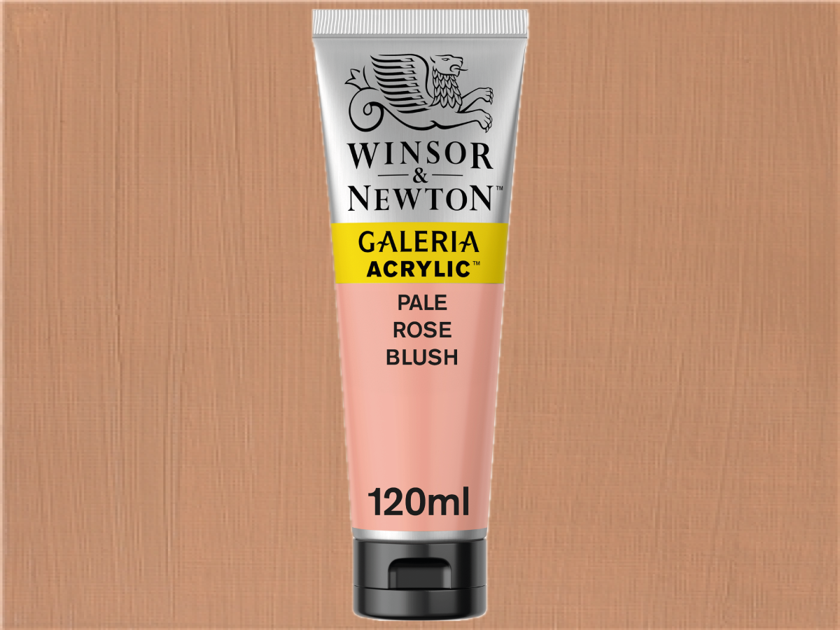 WINSOR & NEWTON GALERIA ACRYLIC 120ML S1 PALE ROSE BLUSH 1
