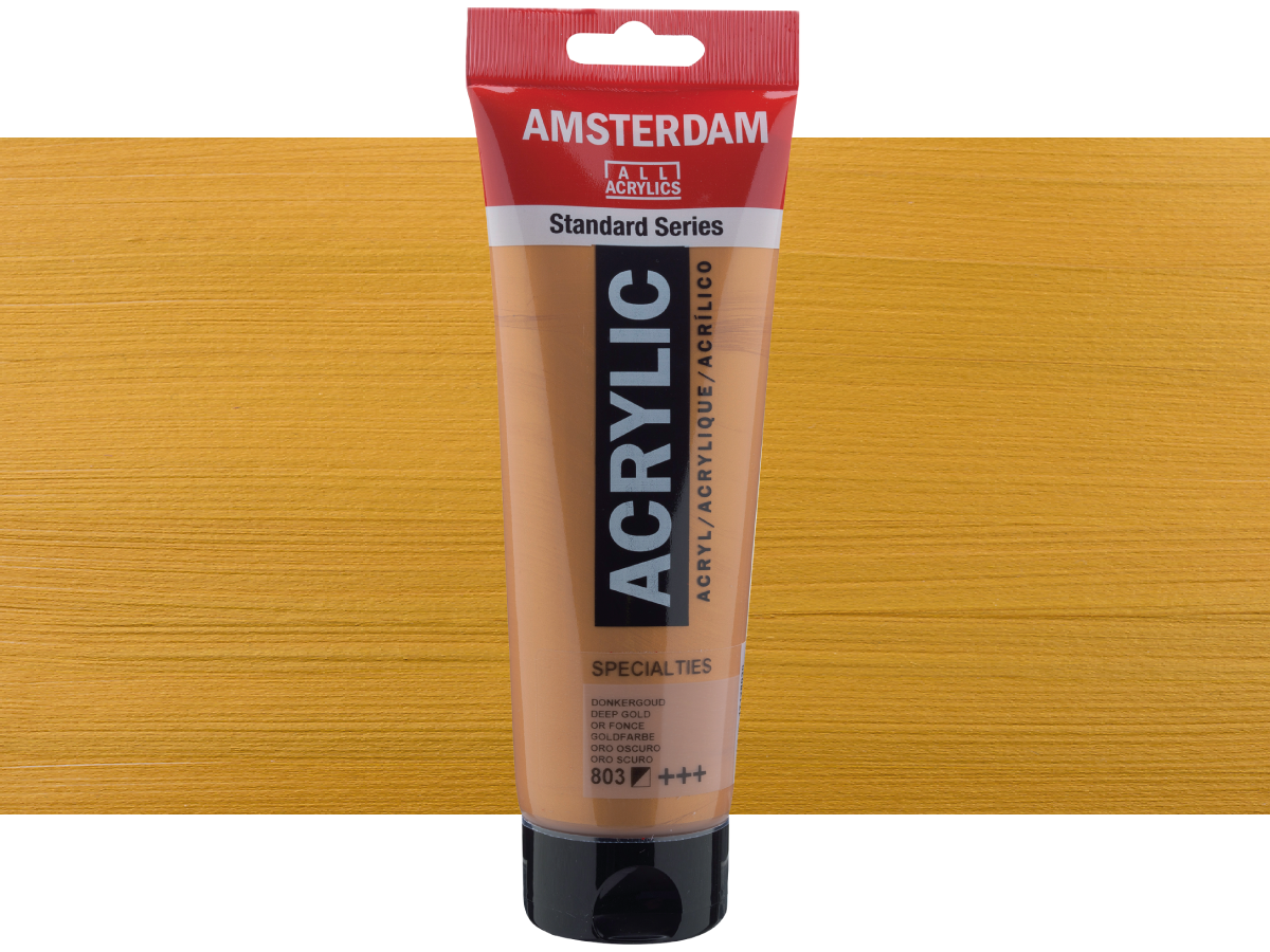 TALENS AMSTERDAM ACRYL  250ML SPECIALTIES  GOLD DUNKEL 1