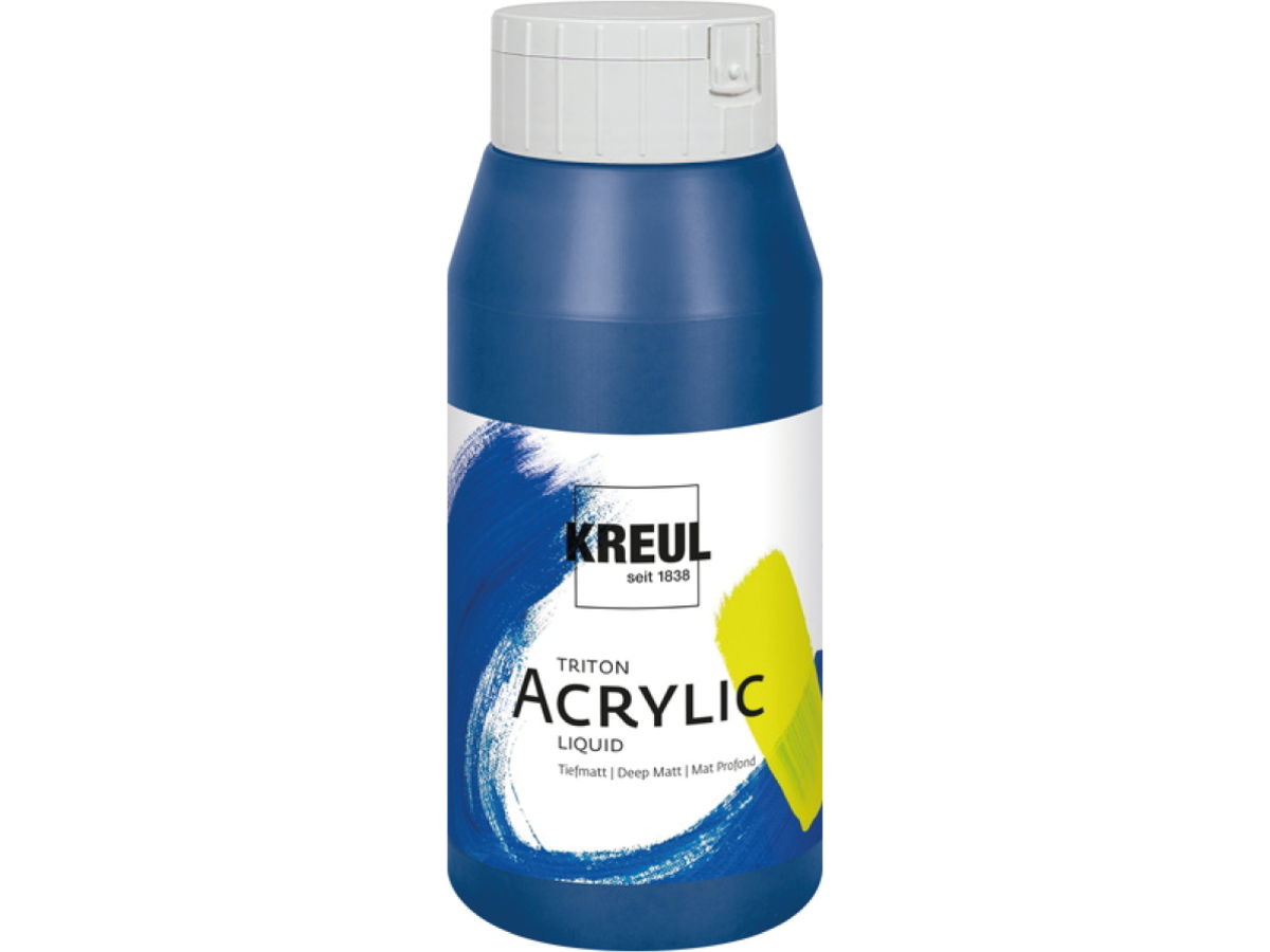 KREUL TRITON ACRYLIC LIQUID 750ML 007 KOBALTBLAU 1