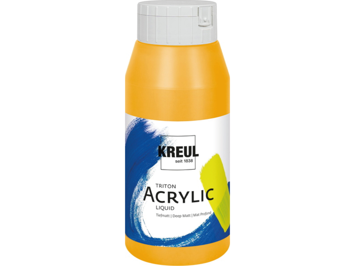 KREUL TRITON ACRYLIC LIQUID 750ML 010 MAISGELB 1