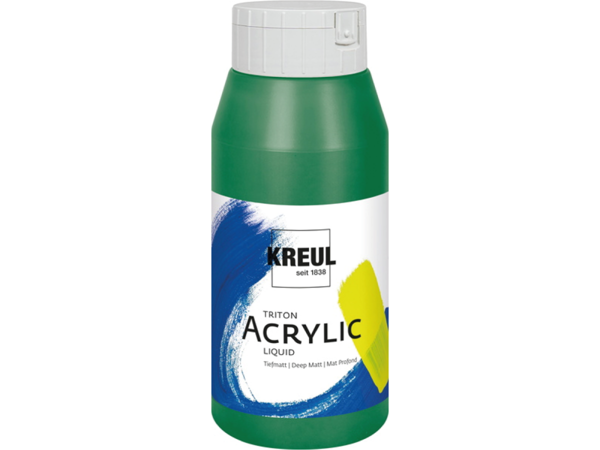 KREUL TRITON ACRYLIC LIQUID 750ML 014 LAUBGRÜN 1