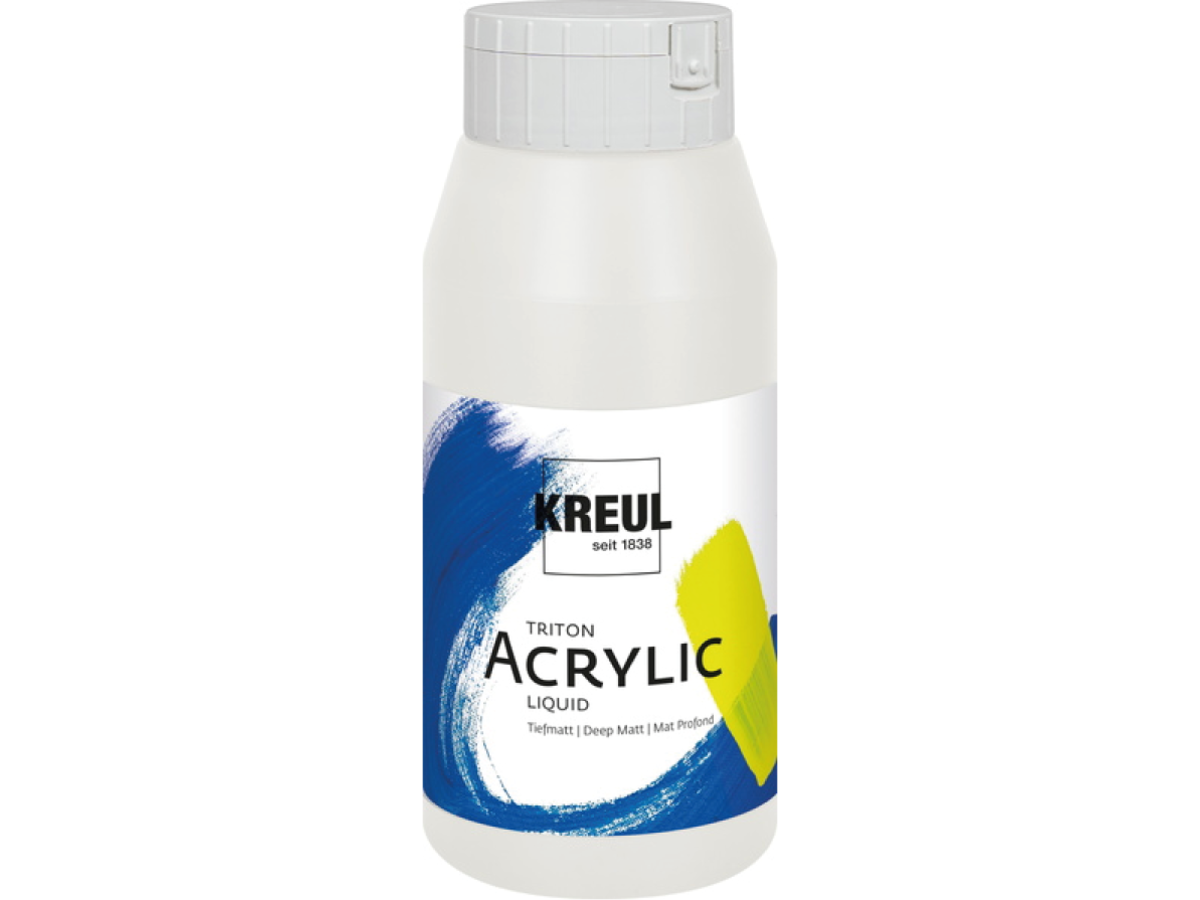 KREUL TRITON ACRYLIC LIQUID 750ML 017 WEIß 1