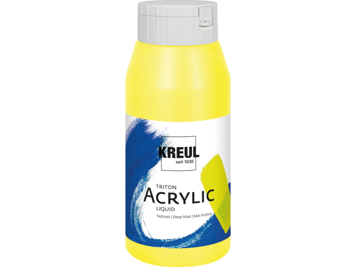 KREUL TRITON ACRYLIC LIQUID 750ML 026 ZITRON 1