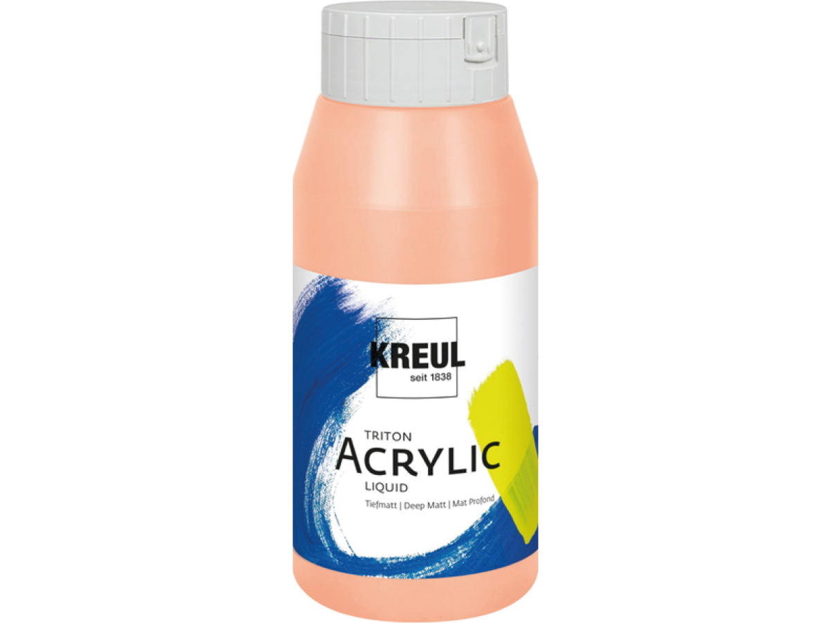 KREUL TRITON ACRYLIC LIQUID 750ML 032 PFIRSICHROSA 1