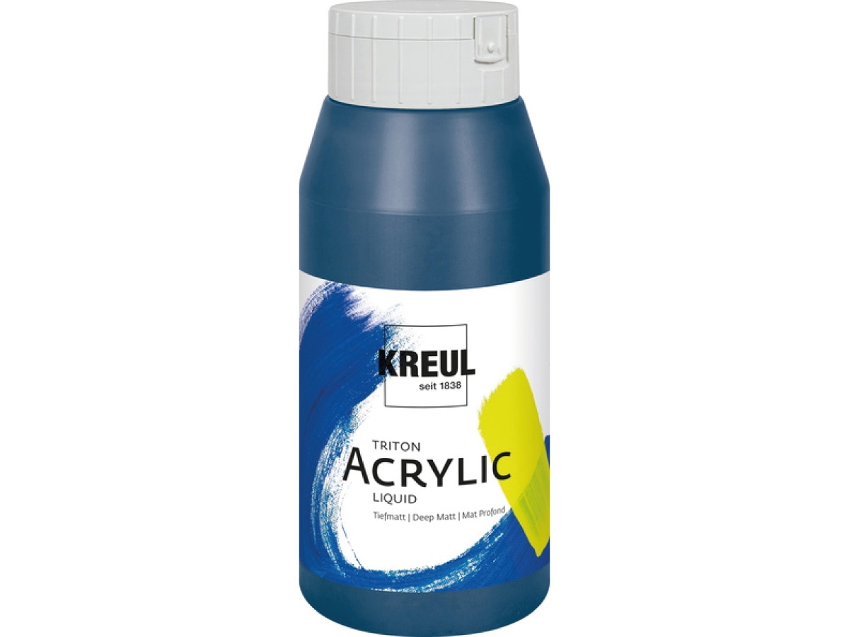 KREUL TRITON ACRYLIC LIQUID 750ML 037 COELINBLAU 1
