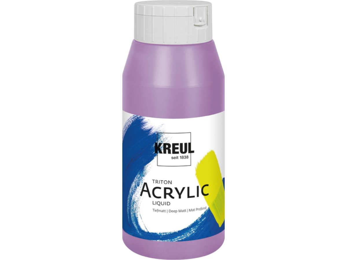 KREUL TRITON ACRYLIC LIQUID 750ML 043 FLIEDER 1