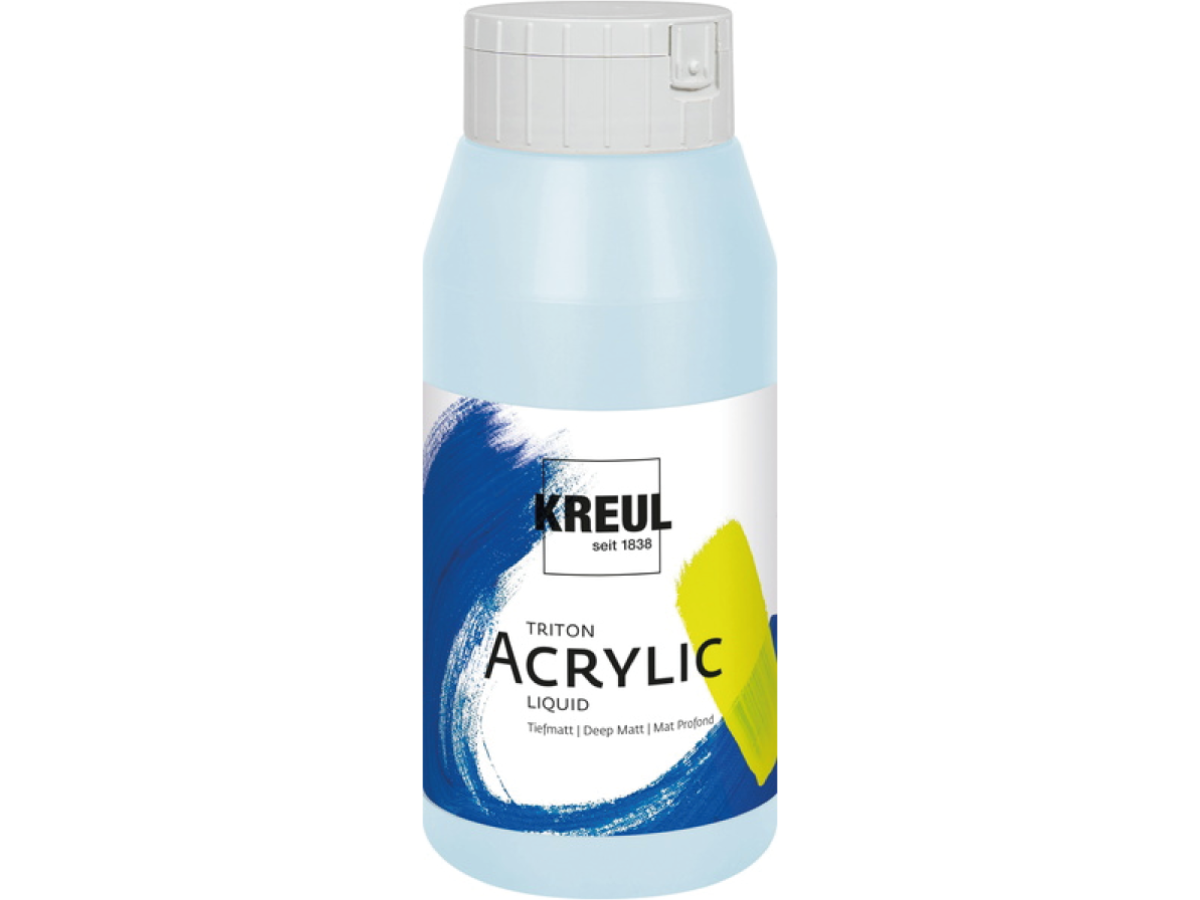KREUL TRITON ACRYLIC LIQUID 750ML 044 HIMMELBLAU HELL 1