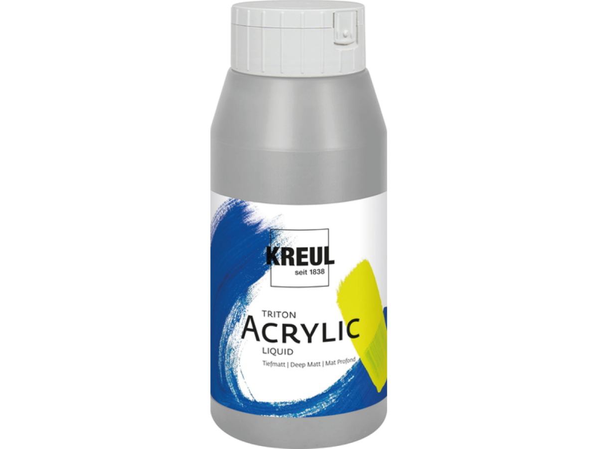 KREUL TRITON ACRYLIC LIQUID 750ML 047 NEUTRALGRAU 1