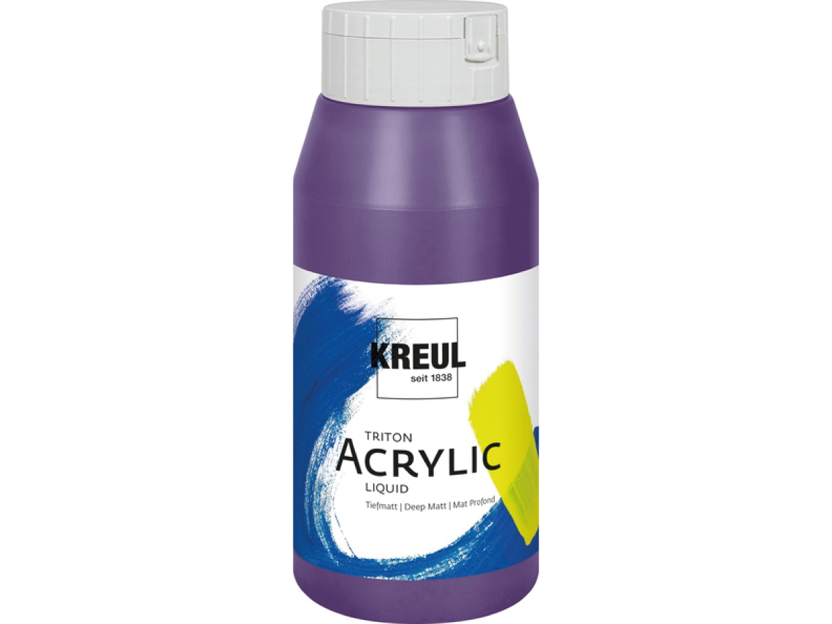 KREUL TRITON ACRYLIC LIQUID 750ML 088 VIOLET 1