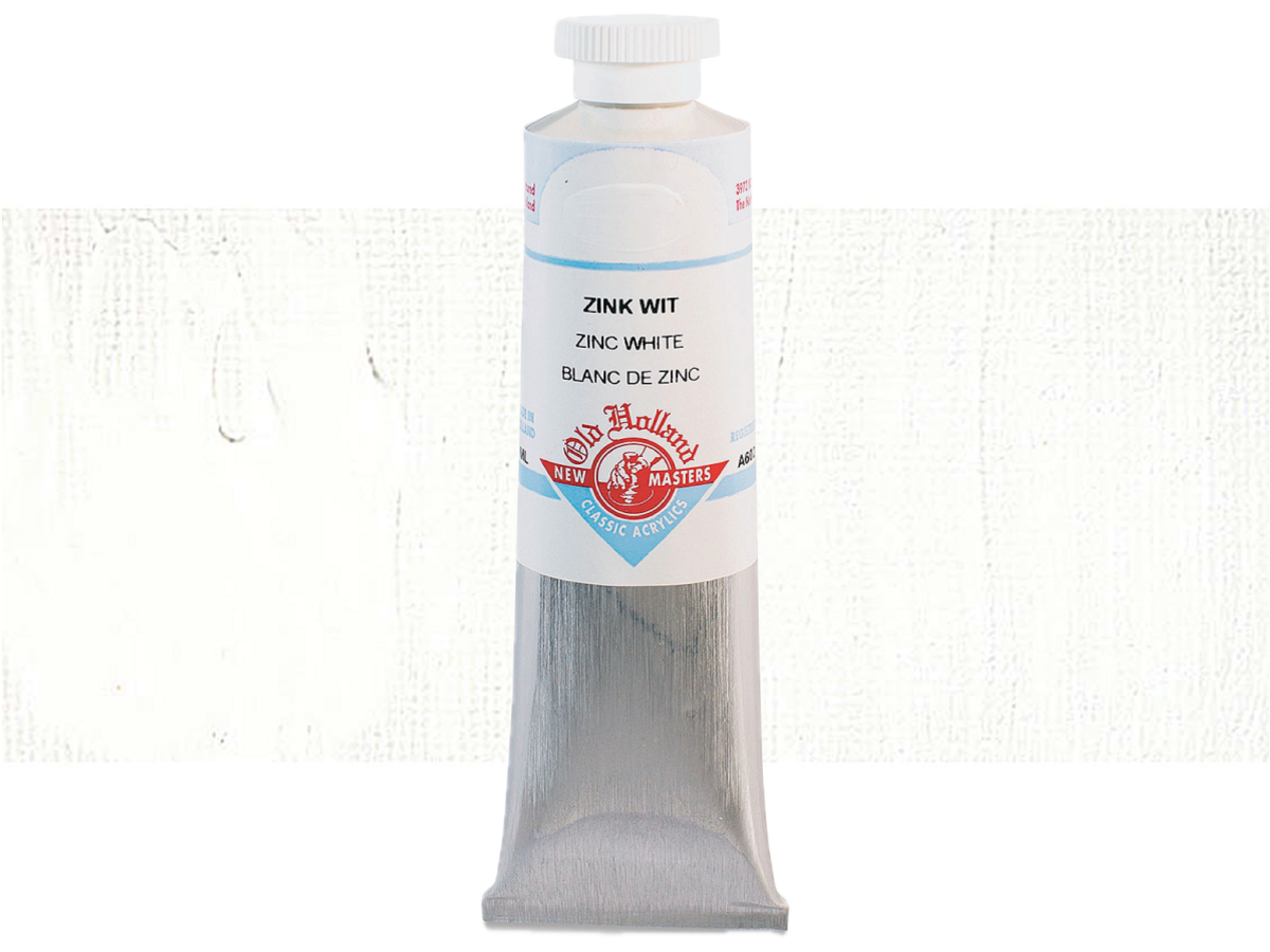 OLD HOLLAND NEW MASTERS ACRYL 60ML SERIE A ZINC WHITE 602 1
