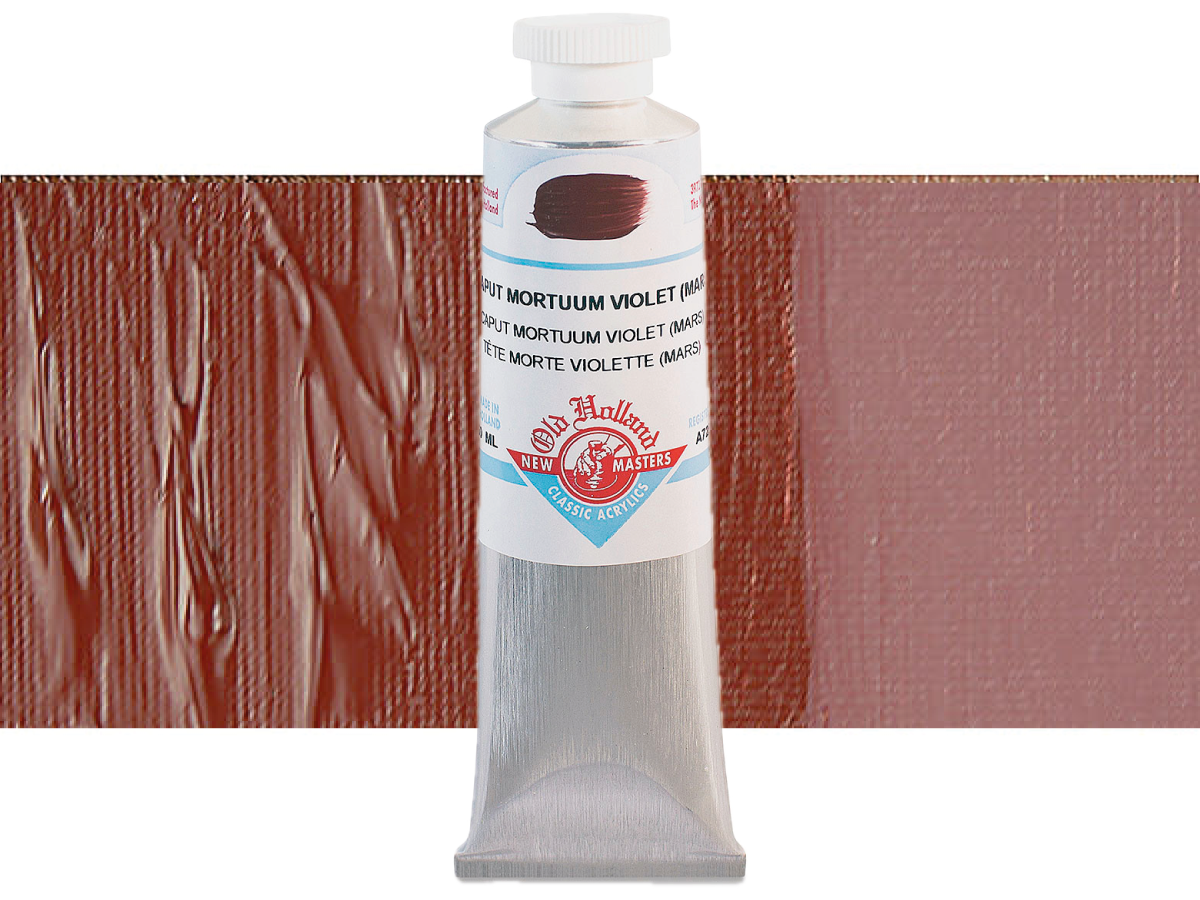 OLD HOLLAND NEW MASTERS ACRYL 60ML SERIE A CAPUT MORTUUM VIOLET (MARS) 725 1