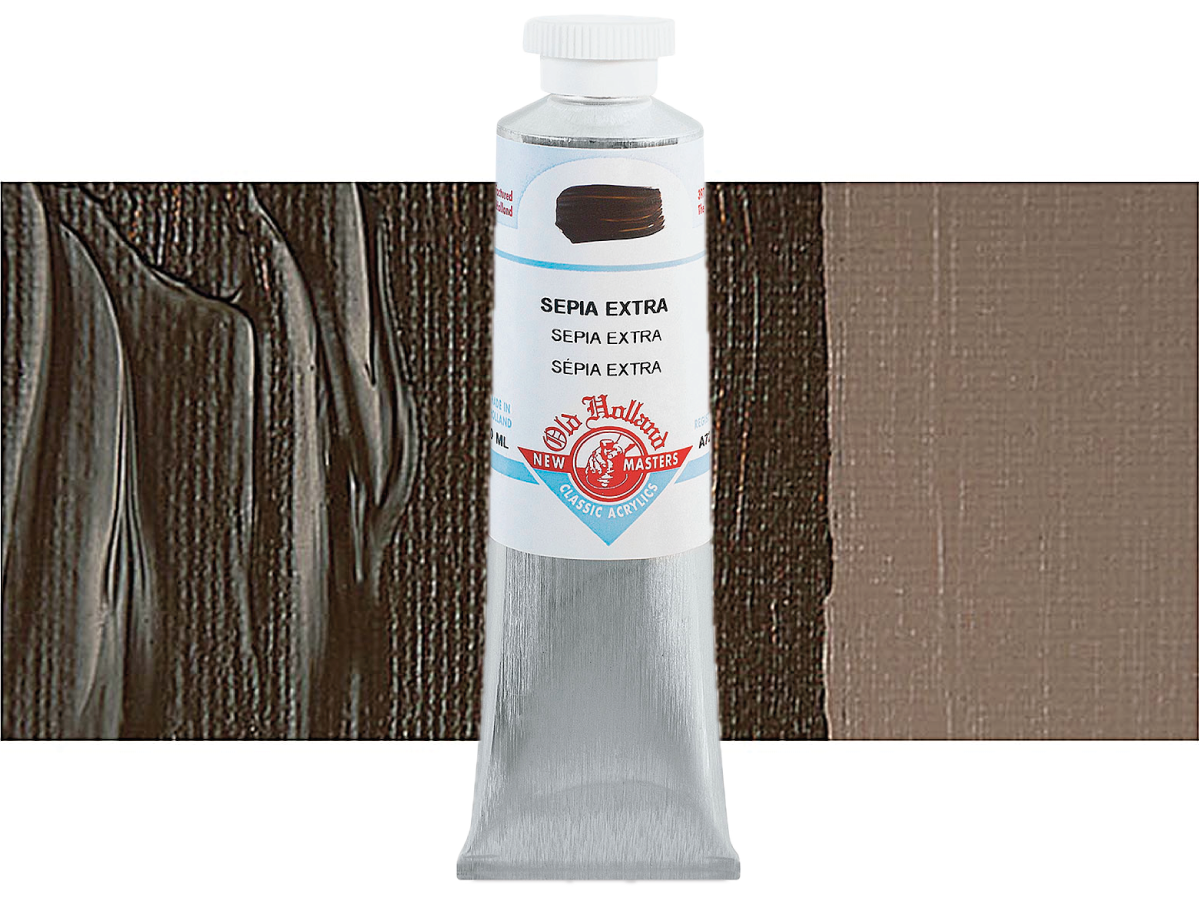 OLD HOLLAND NEW MASTERS ACRYL 60ML SERIE A SEPIA EXTRA 727 1